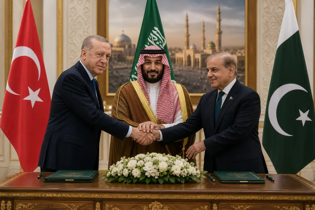 Trump'tan Mekke Savunma Anlaşması'na Övgü: Cesur ve Önemli Bir Adım - Gazete Bursa