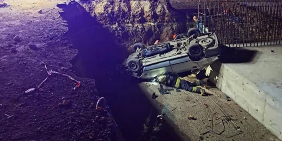 Eskişehir&amp;#8217;de Yol Çalışması Faciası: 1 Ölü, 5 Yaralı